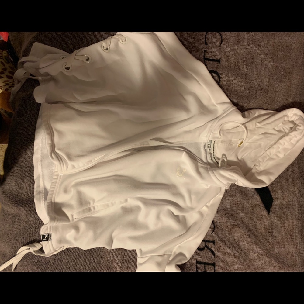 Puma zip up sweatshirt